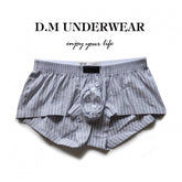 D.M boxer low waist cotton loose home pants